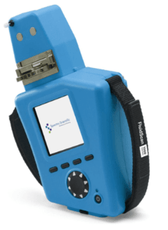 1. FluidScan Q1000: Портативный инфракрасный спектрометр измеряет спектральную поглощательную способность масла. Предоставлено компанией Spectro Scientific.