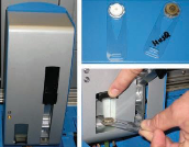 Рис. 2: Стойка с устройствами FPQ и XRF в сборе