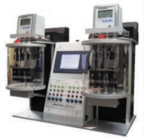 Рис. 2: Вискозиметр кинематической вязкости Spectro Scientific SpectroVisc Q310 с двумя ваннами